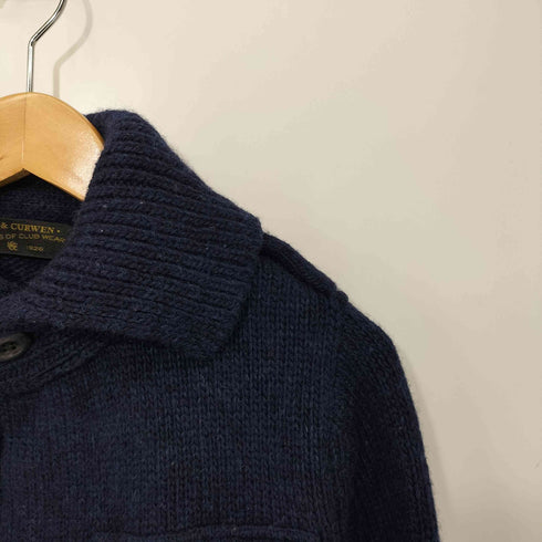 ケントアンドカーウェン KENT&CURWEN M-65型 ウールニット ミリタリージャケット メンズ JPN:M