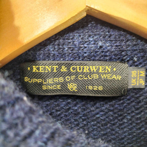ケントアンドカーウェン KENT&CURWEN M-65型 ウールニット ミリタリージャケット メンズ JPN:M
