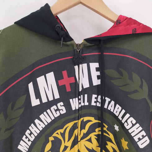 live mechanics ジップアップパーカー メンズ import:L