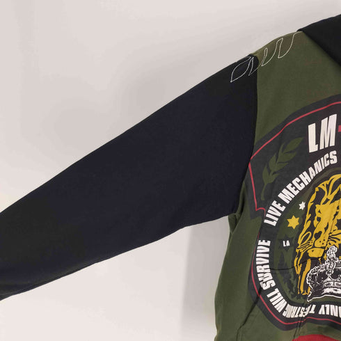 live mechanics ジップアップパーカー メンズ import:L