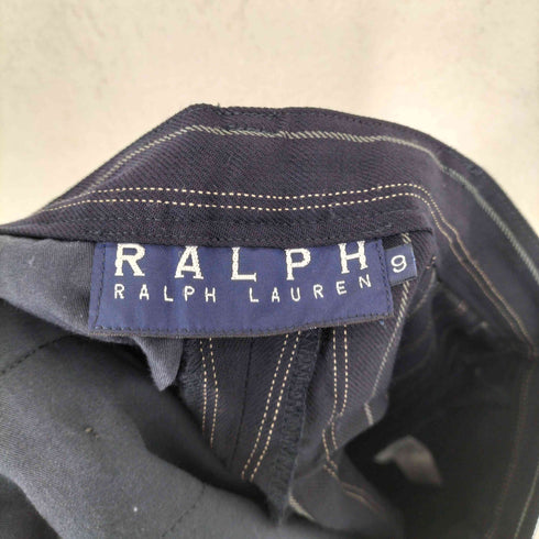 ラルフローレン RALPH LAUREN ストライプ 2タック ショーツ レディース 9