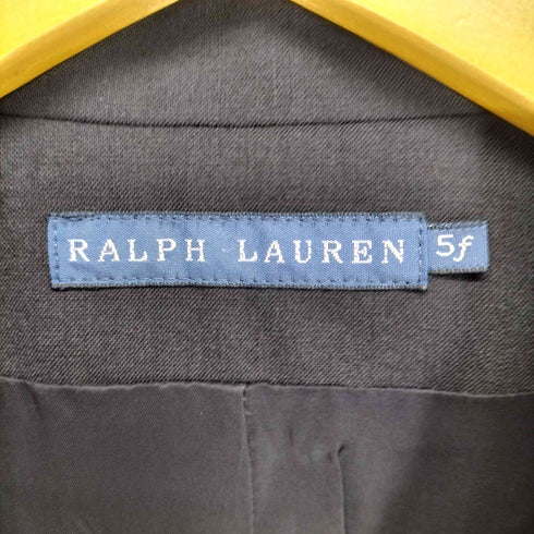 ラルフローレン RALPH LAUREN ウール混シングルボタンテーラードジャケット レディース 5F