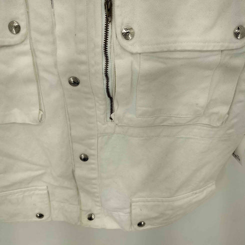 ユナイテッドカラーズオブベネトン UNITED COLORS OF BENETTON イタリア製 エポレット付 デニムベスト メンズ