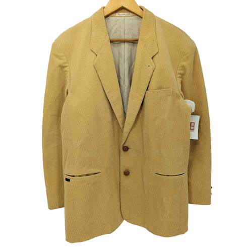 パパス papas バスケットボタン コーデュロイ コットン 2B テーラードジャケット メンズ JPN:S