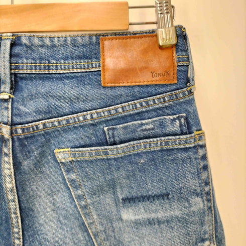 ヤヌーク YANUK スリムテーパード デニム パンツ VINCENT メンズ 29