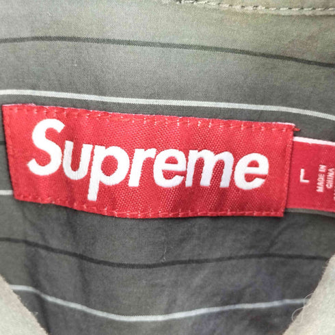 シュプリーム Supreme 24AW LOOSE FIT STRIPE SHIRT ルーズフィット ストライプシャツ メンズ import:L