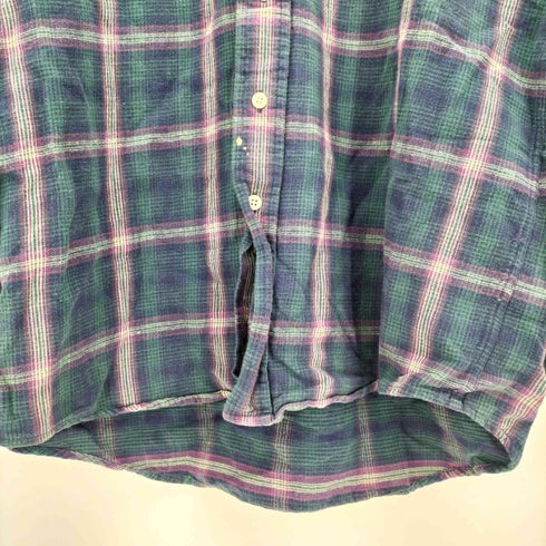 エルエルビーン L.L.Bean 90S ボタンダウン L/S チェックシャツ メンズ