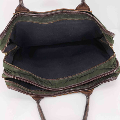 フェリージ Felisi イタリア製 ナイロン レザー ブリーフケース ビジネスバッグ メンズ