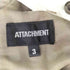 アタッチメント ATTACHMENT 60/2 ソフトコットンギャバ ジョッパーズパンツ メンズ JPN:3