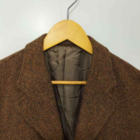 タケオキクチ TAKEO KIKUCHI MAUL RUCK バスケットボタン ウール100 ツイード 4B テーラードジャケット メンズ JPN:2