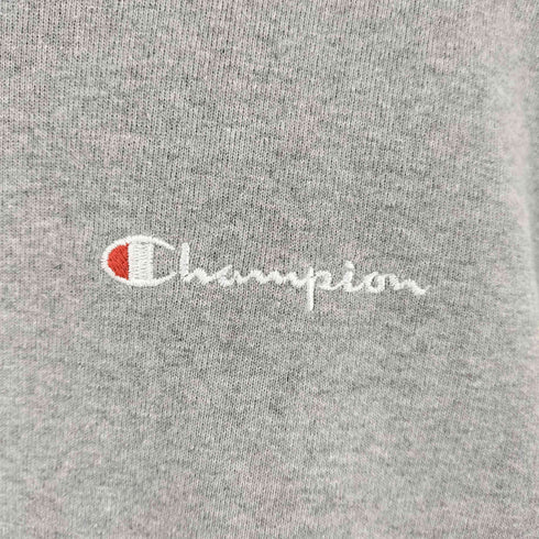 チャンピオン Champion 00S USA製 ワンポイントロゴ刺繍 無地パーカー メンズ import:L