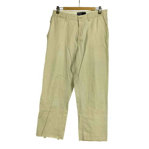 ポロバイラルフローレン Polo by RALPH LAUREN 00S コットン ノータックチノパンツ メンズ