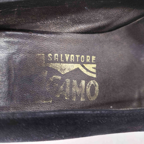 サルヴァトーレフェラガモ Salvatore Ferragamo スエード ヒールパンプス レディース