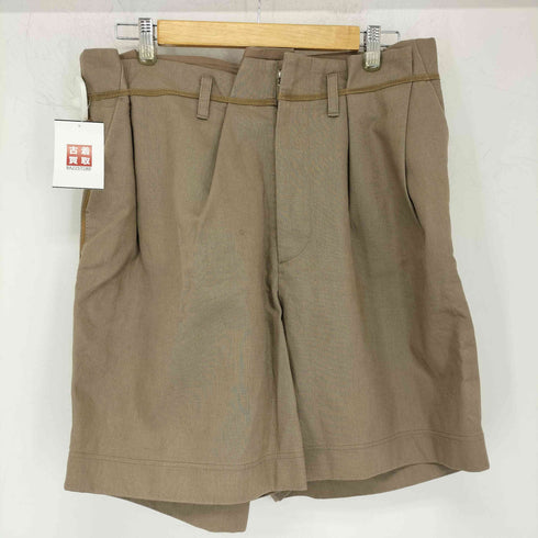 カラー kolor 16SS lace up Smock Parka pants レースアップスモックパーカー アノラック ショートパンツ リネン メンズ 3