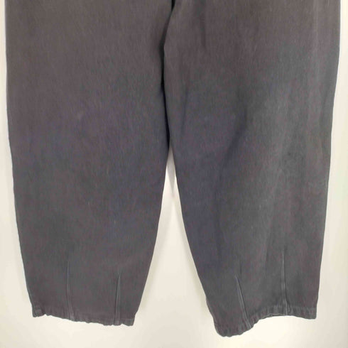 ザラ ZARA ワイドバルーンタックパンツ メンズ M