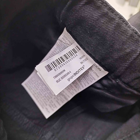 ザラ ZARA ワイドバルーンタックパンツ メンズ M