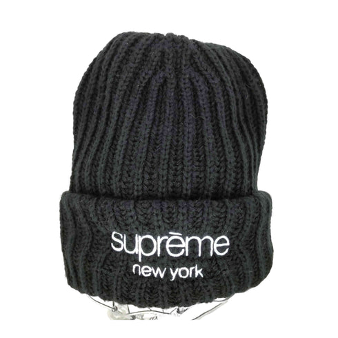 シュプリーム Supreme 24AW CLASSIC LOGO CHUNKY RIBBED BEANIE メンズ