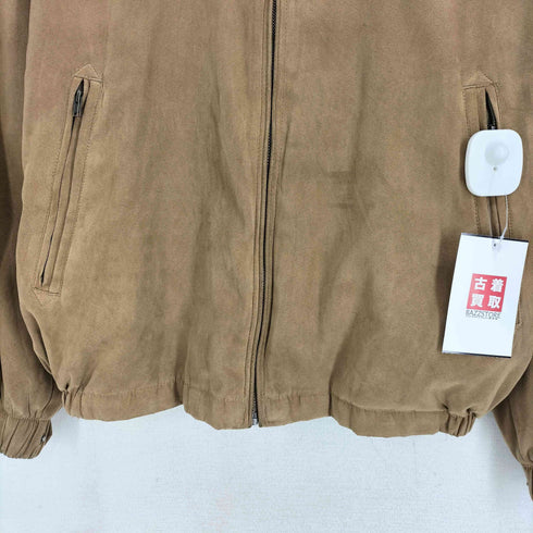 BOCA CLASSICS フェイクスエード ジップアップ ブルゾン メンズ import:M