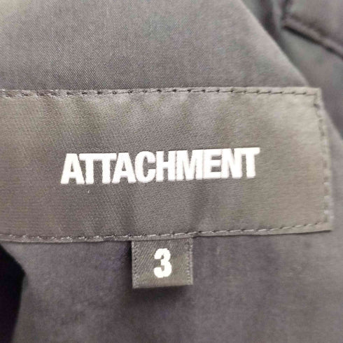 アタッチメント ATTACHMENT CTタイプライターストレッチ テーパードワイドパンツ メンズ JPN:3