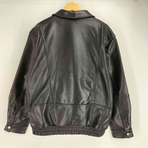 Caro hog シープレザー ジップアップブルゾン メンズ 40