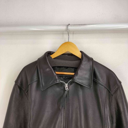 Caro hog シープレザー ジップアップブルゾン メンズ 40