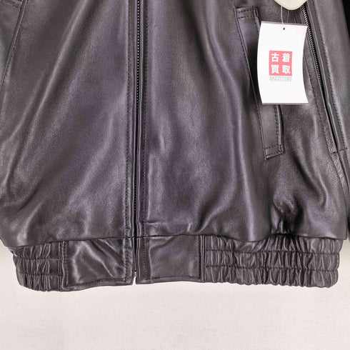 Caro hog シープレザー ジップアップブルゾン メンズ 40