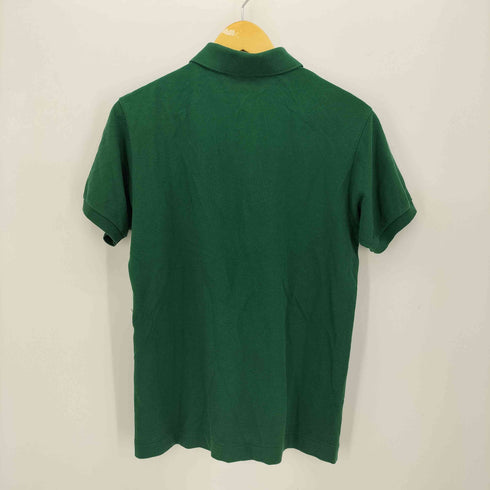 シュミーズラコステ CHEMISE LACOSTE 70S フランス製 ロゴ刺繍 シェルボタン ポロシャツ メンズ 4