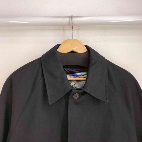 CULTUM ウール100 キルティングライナー ステンカラーコート メンズ 2XL-3XL