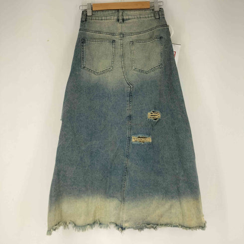 11SHOP97 ダメージデニムスカート レディース JPN:S