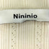 NININIO シアーティアードドッキングニットワンピース レディース JPN:M