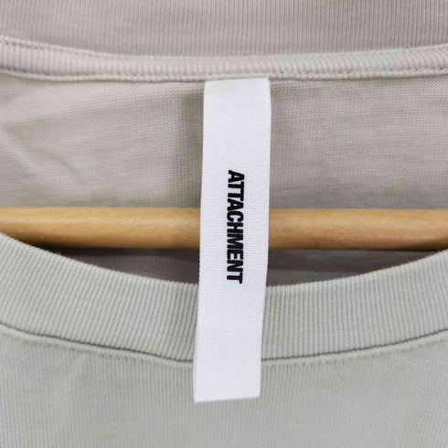 アタッチメント ATTACHMENT MERCERIZATION JERSEY LS T-SHIRT メンズ JPN:4