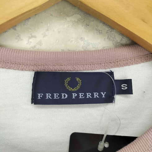 フレッドペリー FRED PERRY リンガーTシャツ レディース import:S