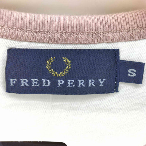 フレッドペリー FRED PERRY リンガーTシャツ レディース import:S