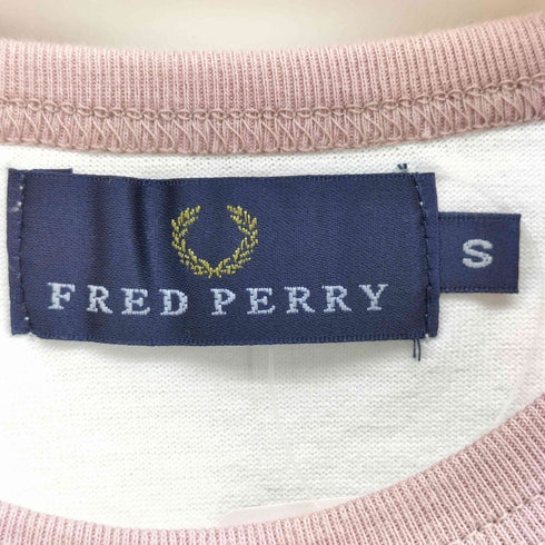 フレッドペリー FRED PERRY リンガーTシャツ レディース import:S
