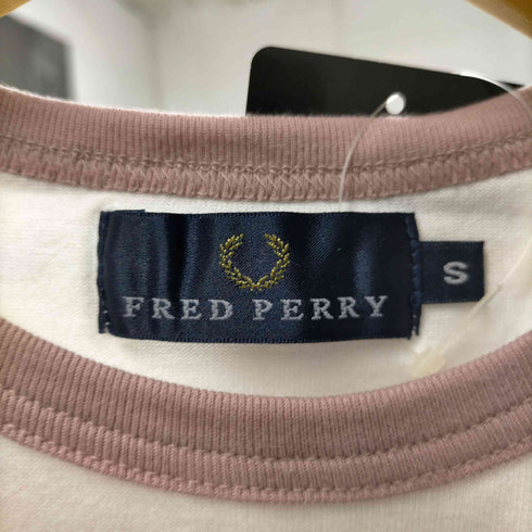フレッドペリー FRED PERRY リンガーTシャツ レディース import:S