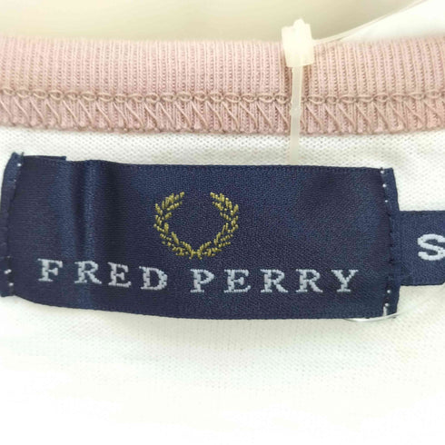 フレッドペリー FRED PERRY リンガーTシャツ レディース import:S