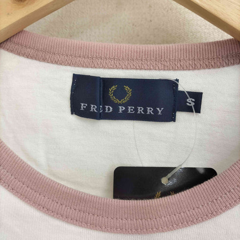 フレッドペリー FRED PERRY リンガーTシャツ レディース import:S