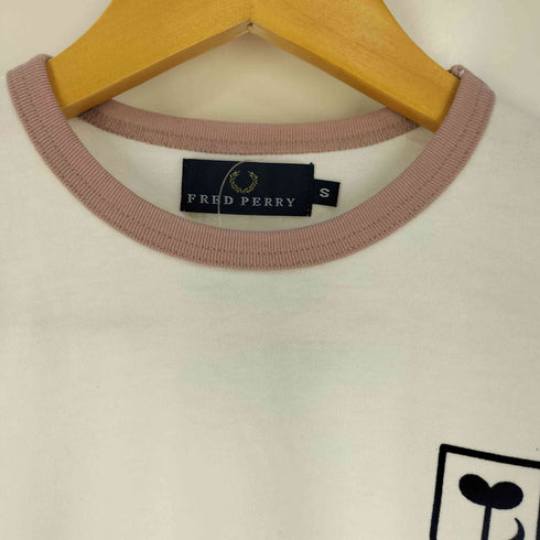 フレッドペリー FRED PERRY リンガーTシャツ レディース import:S
