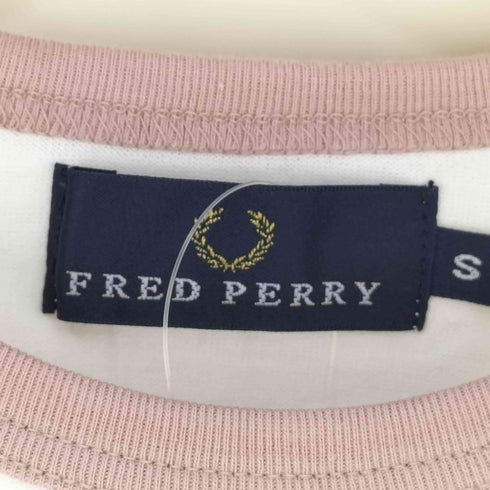 フレッドペリー FRED PERRY リンガーTシャツ レディース import:S