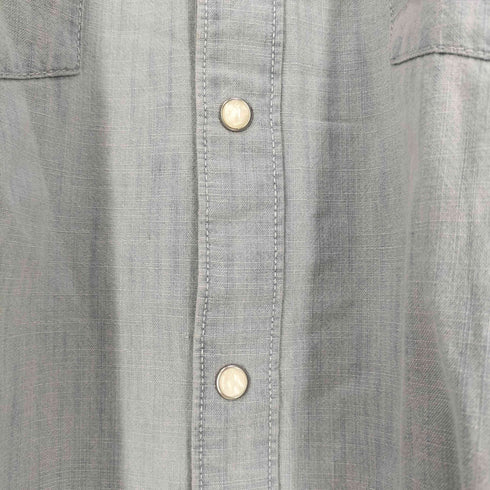 リーバイス Levis MODERN FIT スナップボタン ウエスタン デニムシャツ メンズ import:L