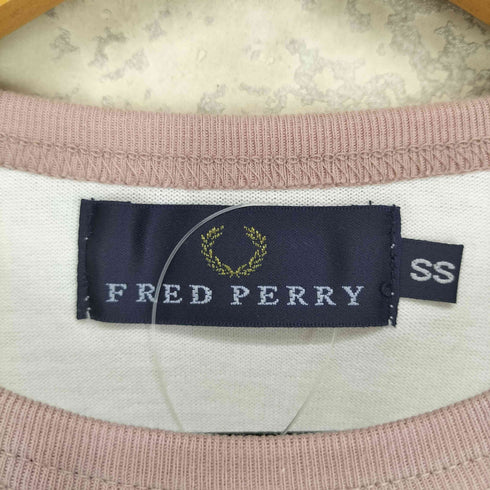 フレッドペリー FRED PERRY リンガーTシャツ レディース SS