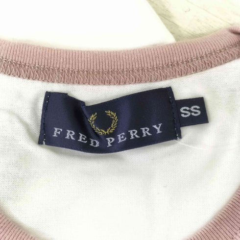 フレッドペリー FRED PERRY リンガーTシャツ レディース SS
