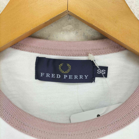 フレッドペリー FRED PERRY リンガーTシャツ レディース SS