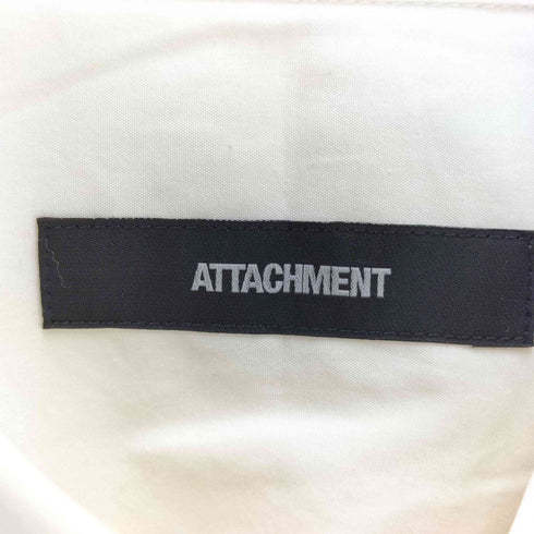 アタッチメント ATTACHMENT シルク混タイプライターシャツ メンズ JPN:4