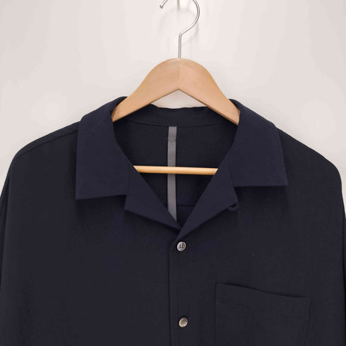 カズユキクマガイアタッチメント KAZUYUKI KUMAGAI ATTACHMENT サバンナポプリン ドロップショルダーオープンカラーシャツS/S メンズ JPN:3