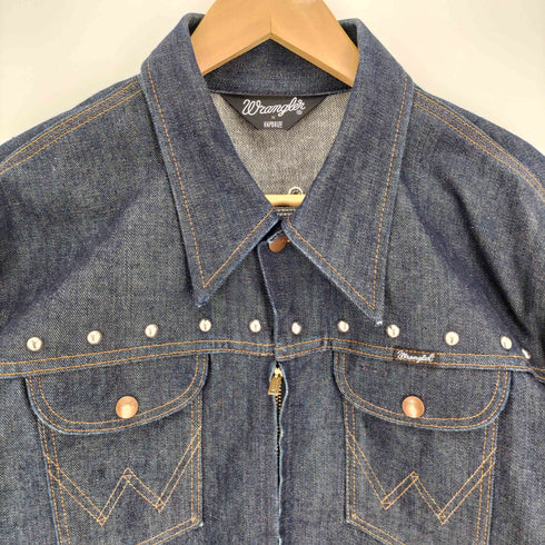 ラングラー Wrangler 20SS 別注 124MJZ 70s G-Jacket スタッズ デニム トラッカー ジャケット メンズ import:L