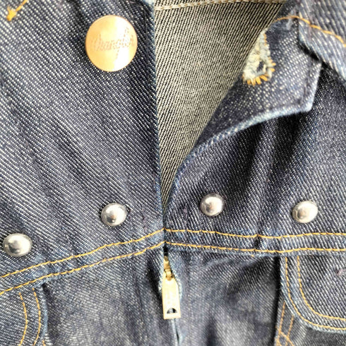 ラングラー Wrangler 20SS 別注 124MJZ 70s G-Jacket スタッズ デニム トラッカー ジャケット メンズ import:L