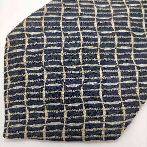 アイムプロダクトイッセイミヤケ im product ISSEY MIYAKE 刺繍 総柄 絹 シルク 100% ネクタイ メンズ