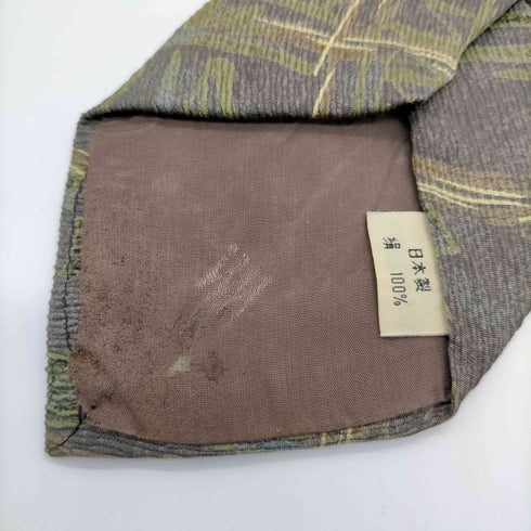 アイムプロダクトイッセイミヤケ im product ISSEY MIYAKE 総柄 絹 シルク 100% ネクタイ メンズ