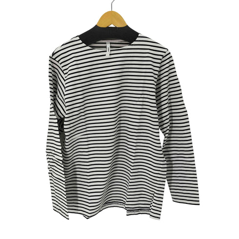 アタッチメント ATTACHMENT シルキーボーダー天竺ボートネック メンズ JPN:3